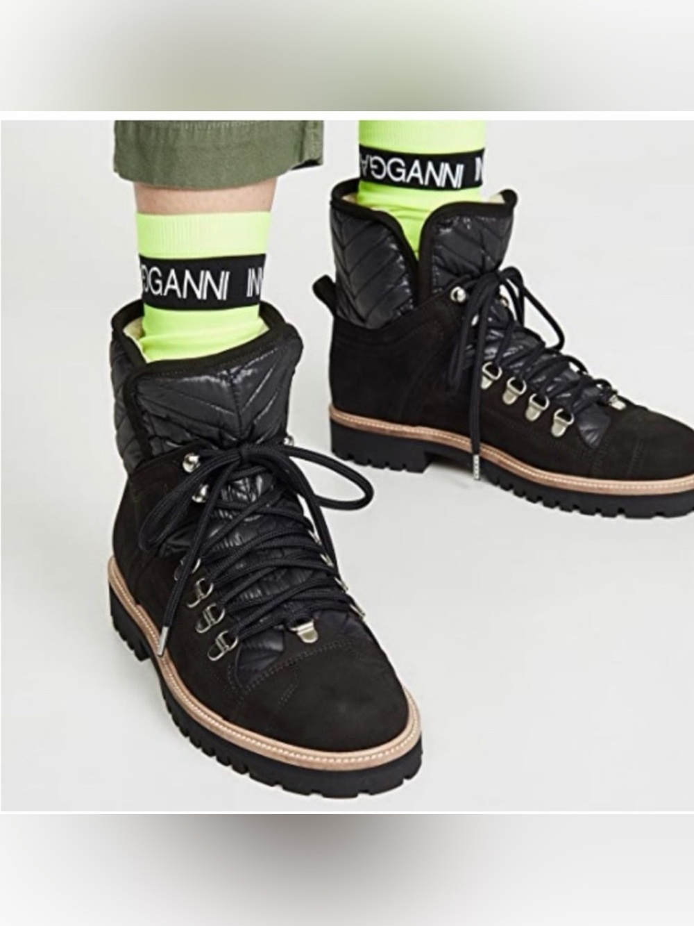 Ganni Edna Suede Ankle Boot